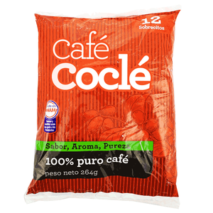 Café 100% Puro Cocle  Docena 264 G