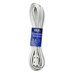 Extensión Eléctrica Blanca 25 Awg 7.63M