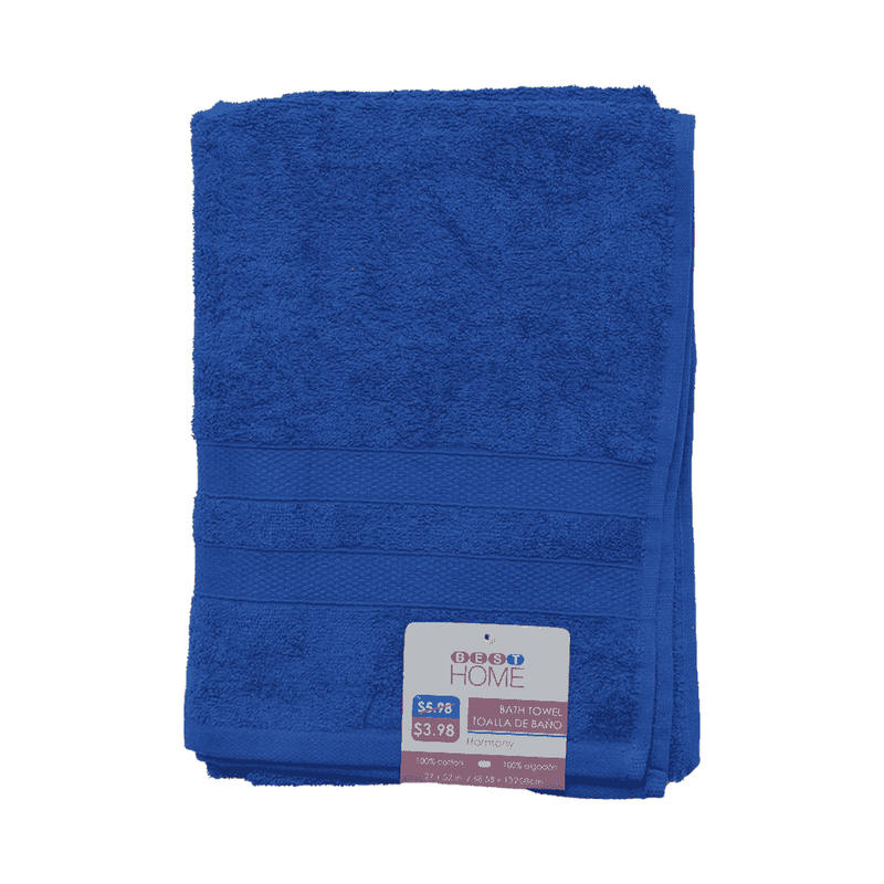 Toalla-Para-Baño-Harmony-1-Und-Royal-Blue-27X52