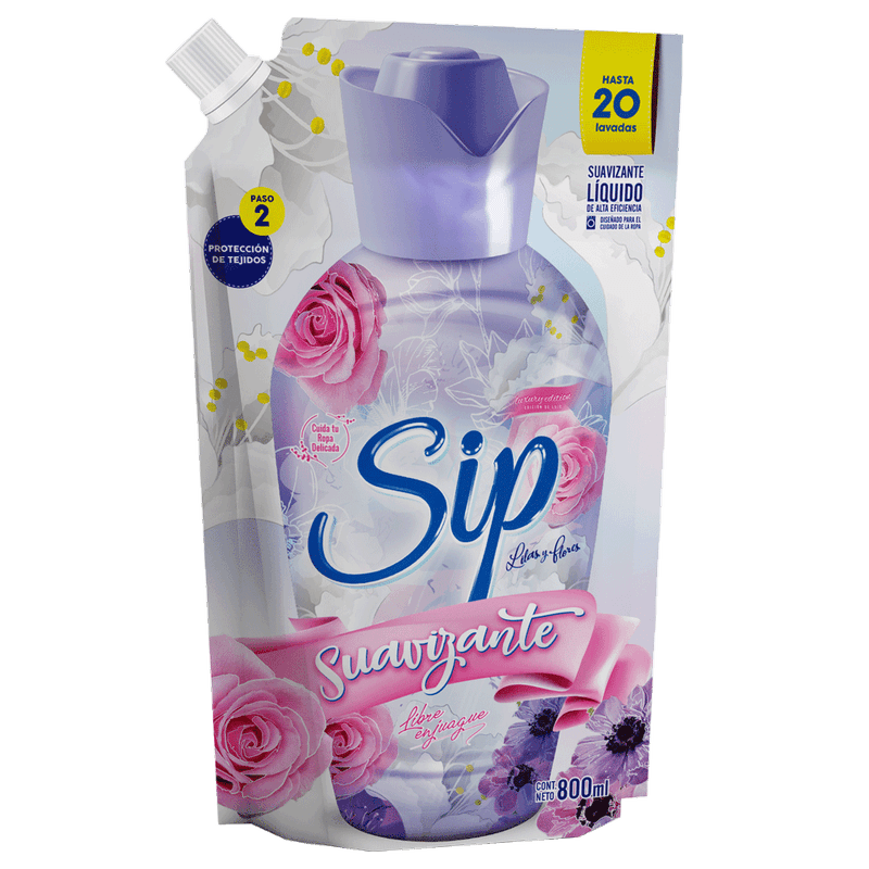 Suavizante-Para-Ropa-Sip-800-Ml-Aroma-Lila-Y-Flores