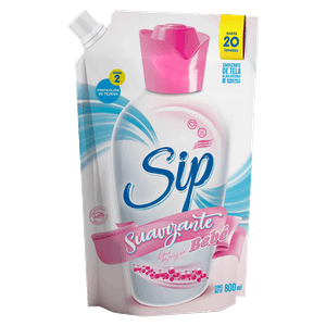 Suavizante Sip 800 Ml Para Ropa Aroma Bebé