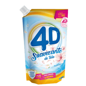 Suavizante para Ropa 4D 800 ML En Doypack