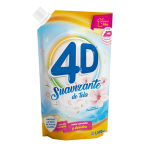 Suavizante para Ropa 4D 1.5 LT En Doypack