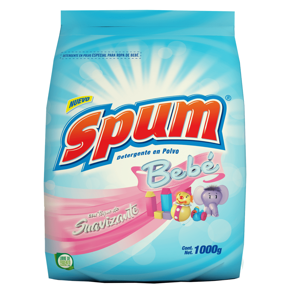 Detergente Spum Bebé Gr en polvo
