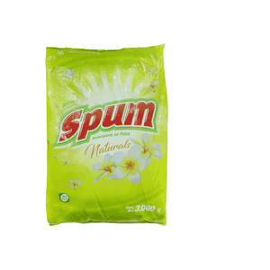 Detergente  Spum Natural 3000 Gr en polvo