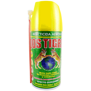 Insecticida En Aerosol Dos Tigres 300 ML