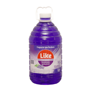 Limpiador de Pisos Like 3.78 LT Antibacterial Con Aroma Frescura de Limón