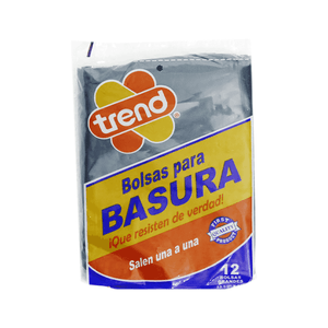 Bolsa de Basura Trend 12 Un Negra