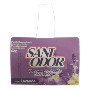 Pastilla Aromatizante Sani Odor 60 GR Lavanda