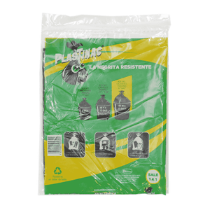 Bolsa de Basura Negra 75Lt. x 100Pcs (28x33) super resistentes