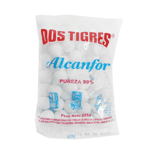 Insecticida Dos Tigres de Alcanfor 225 GR