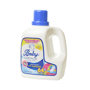 Detergente Líquido Baby Castille Con Suavizante 2958 Ml