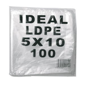 Bolsa Transparente Ldpe Aureola 10 und 5X10