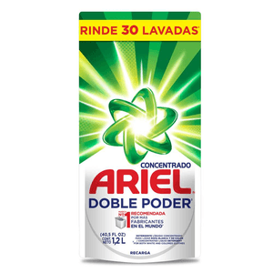 Detergente Ariel Concentrado 1.2 Lt Líquido