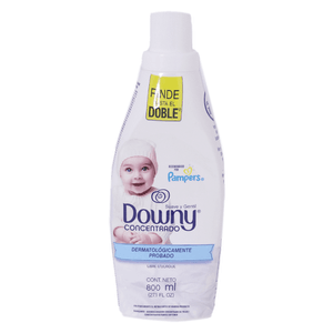 Suavizante Downy 800 Ml Para La Ropa Suave Y Gentil