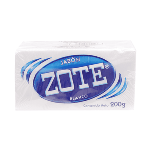 Jabón En Barra Zote Blanco 3 Pack 600 Gr