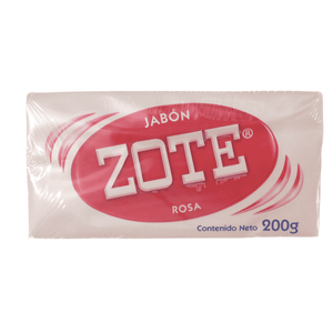 Jabón En Barra Zote Rosado 3 Pack 600 Gr