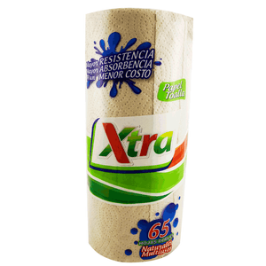 Papel Toalla Super Xtra 1 UND 1R/65H Nat