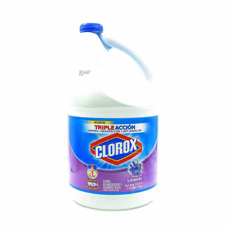 Cloro-Blanqueador-Clorox-Flores-De-Lavanda-128-Oz