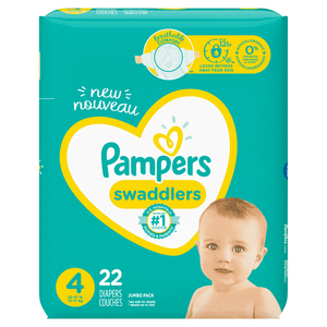 Pañales Desechables Pampers 22 Pañales Swaddlers Jumbo Talla S4