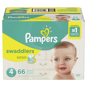 Pañales Desechables Pampers 66 Und Swaddlers Talla 4