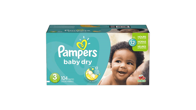 PAÑALES PAMPERS BABY DRY CAJA TALLA 4