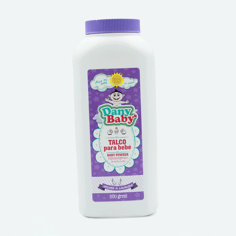 Talco-Para-Bebe-Dany-Baby-200-gr-Lavanda
