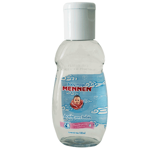 Aceite Bebé Mennen 100 Ml Sensible Para Piel Del Bebé