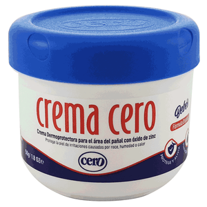 Crema Para Bebé Cero 50 Gr Pañal Humedo