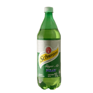 Soda Pet Schweppes 1000 Ml Ginger Ale