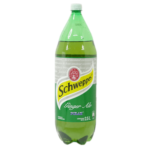 Soda Pet Schweppes 2500 Ml Ginger Ale