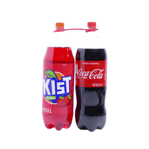 Soda Coca Cola Fresa  Pet  2500 Ml  2 Pack