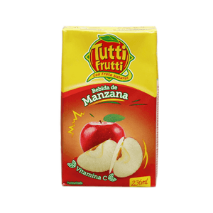 Bebida Tutti Frutti Sabor Manzana 236 Ml