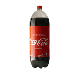 Soda Coca Cola Tamaño Regular  3000 Ml