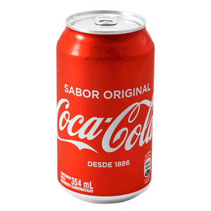 Soda Lata Coca Cola 355 Ml Regular