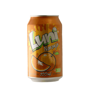 Soda Lata Luni Naranja  355 Ml