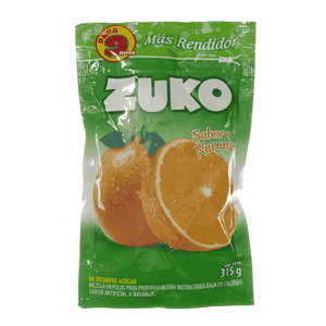 Bebida Instantánea En Polvo Zuko Naranja 315 G