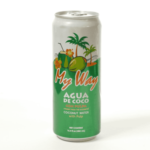 Agua My Way Lata  De Coco Con Pulpa 485 Ml