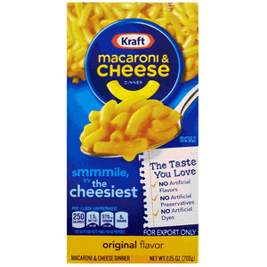 Macarron Kraft 206 gr Con Queso Original