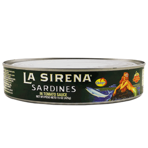 Sardina Ovalada La Sirena 425 gr Salsa De Tomate