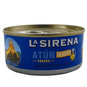 Atún En Lomo La Sirena 142 gr En Aceite
