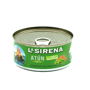 Atún En Lomo La Sirena 142 gr Vegetales