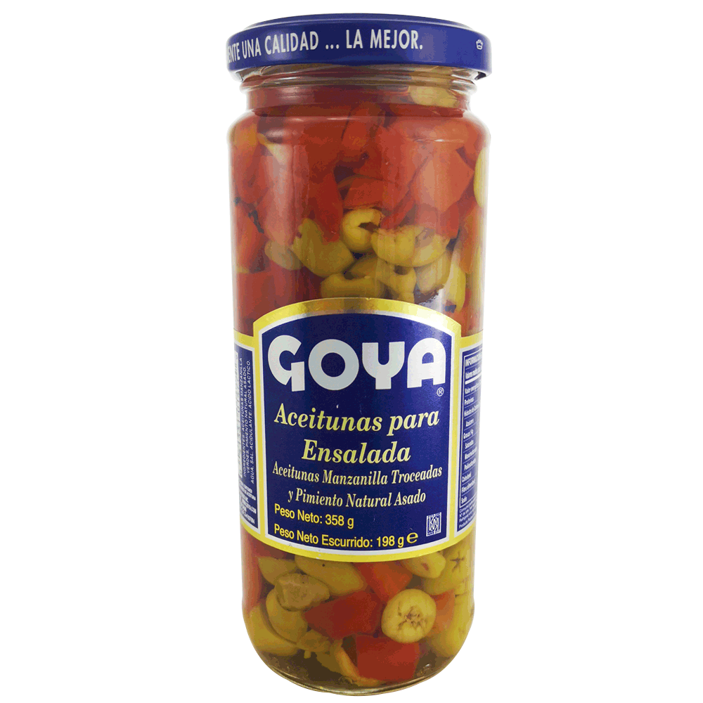 Aceitunas Goya Con Pimiento 198 gr
