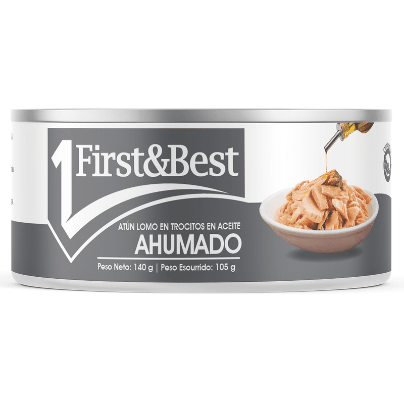 Trocitos-De-Atun-First---Best-140-gr-Ahumado