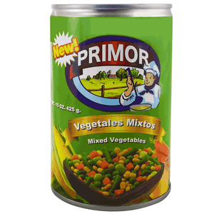 Vegetales Mixtos Primor 425 gr Enlatados