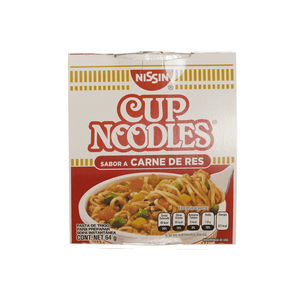 Sopa Nissin 64 Gr Con Carne