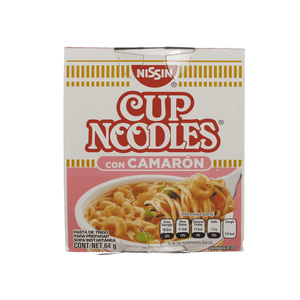 Sopa Nissin 64 Gr Con Camarón