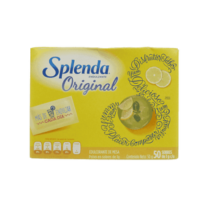 Endulzante Splenda 50 Gr 50 Sobres