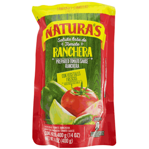 Salsa De Tomate Naturas 400 gr Ranchera