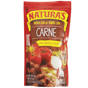 Salsa De Tomate Naturas 106 gr Con Carne